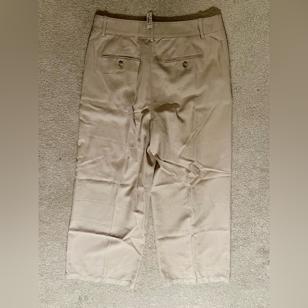 Madewell Wide Leg Pants in Tan - Picture 10 of 10